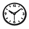 Clock Icon Charcoal-1