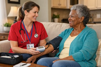 Registered Nurse Caring for Diverse Client at Home-1