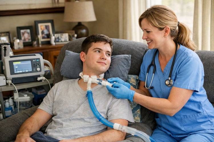 Trach Vent Nurse Home